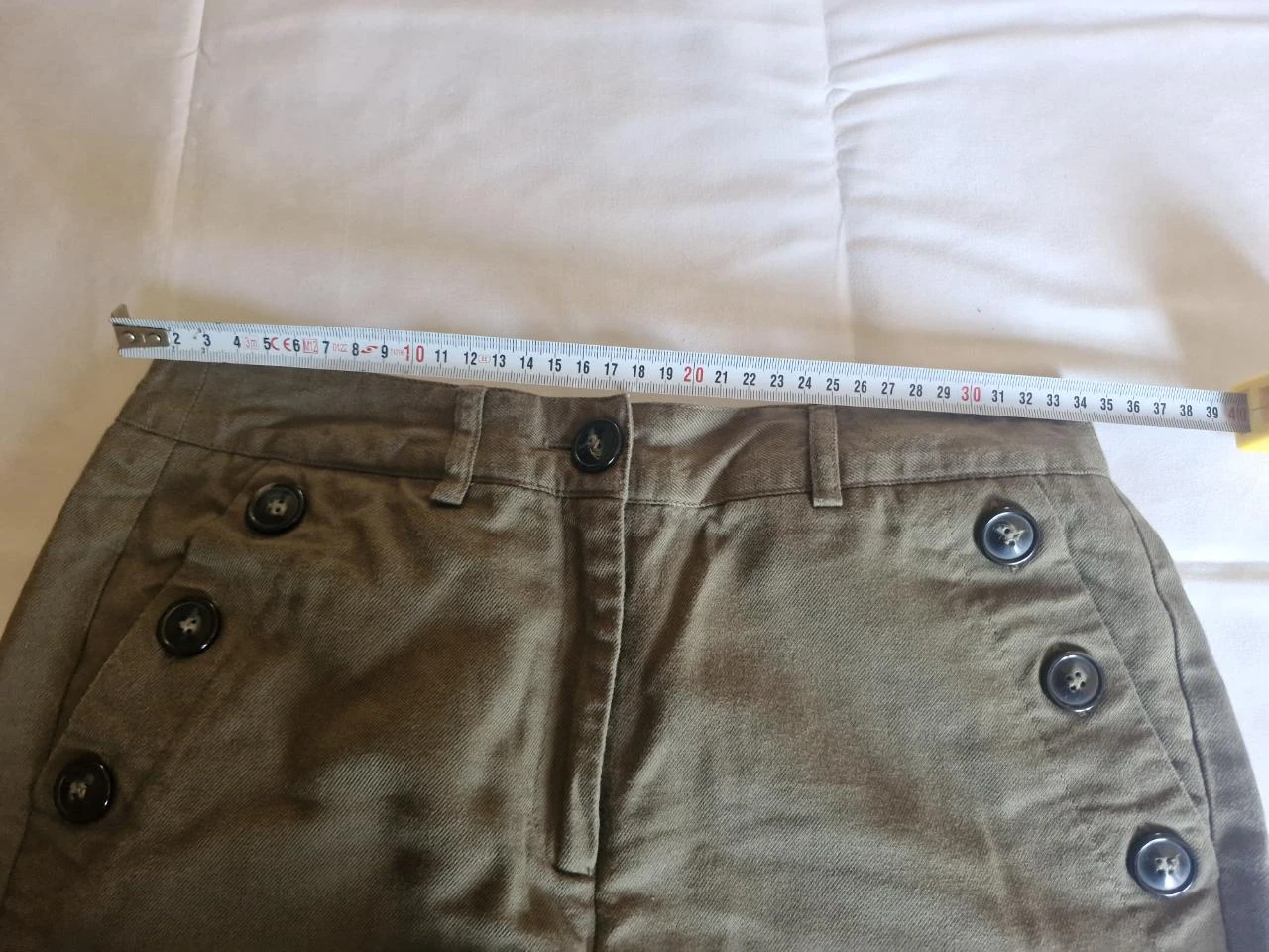 Women's pants - Green khaki - Size 34 – photo 6